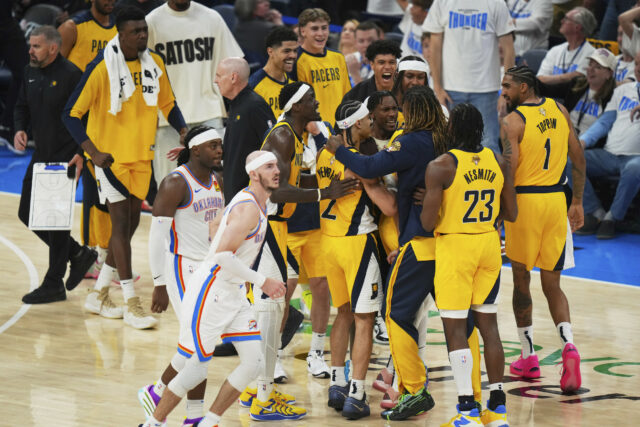 Tyrese Haliburton Indiana Pacers NBA Finals Game 1 OKC Thunder