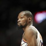 Kevin Durant Phoenix Suns NBA Data de Data de Comércio