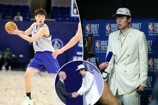 NBA World completamente atordoado por Yang Hansen Pick no número 16: "O que Portland faz?"

