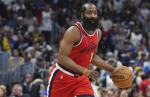 NBA: assinando um novo acordo de 2 anos para ficar com James Harden Clippers James Harden Clippers NBA