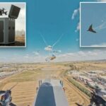 NYC Eyes System, que usa drones para net para enredar e decolar drones "hostis"