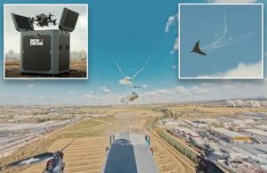 NYC Eyes System, que usa drones para net para enredar e decolar drones “hostis” NYC Eyes System, que usa drones para net para enredar e decolar drones "hostis"