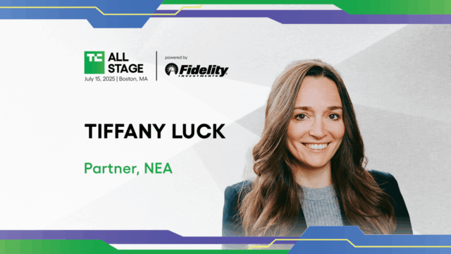 TechCrunch todo o palco Tiffany Luck