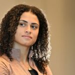 Sydney McLughlin-Levrone e Dallilah Muhammad (Foto Mustafa Yalcin/Anadolu Agência Getty Images) nas Olimpíadas de Tóquio 2020)