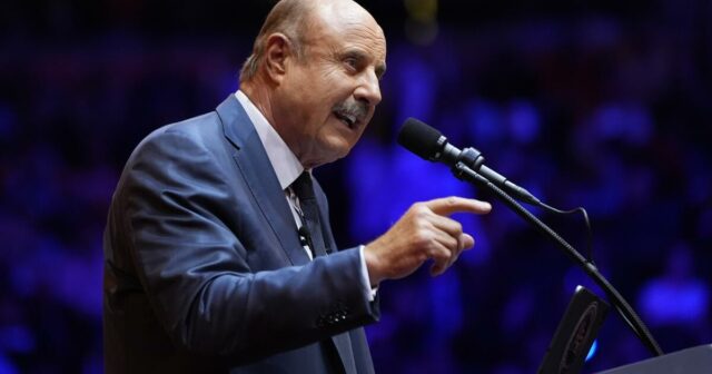 Não, o Dr. Phil não estava presente nos ataques de gelo, mas registrou a entrevista com o czar da fronteira de Trump

