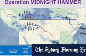 Não somos estratégia com o Irã, apesar da “atividade no martelo noturno, ataques, disse Pentágono O general Dan Caine, presidente dos líderes conjuntos da equipe.