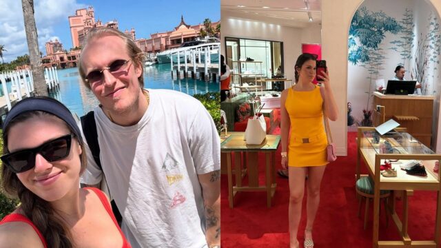 Nas fotos: o noivo do patriarca Laine Jordan Liegh, o casal de Atlantis Bahamas 'redefiniu após a temporada'

