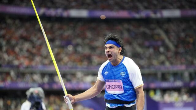 Neerej Chopra recebe a primeira vitória da temporada depois de completar o Top na Paris Diamond League 2025

