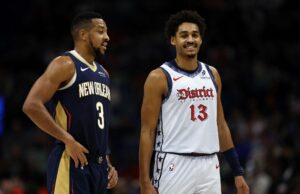 “Nem se qualificado para administrar a equipe Wizards GM 2K” – Jordan Polale Pelicans se juntou a Zion Williamson enquanto envia o Old MIP para Washington, enquanto os fãs da NBA explodiam March Madness Logo