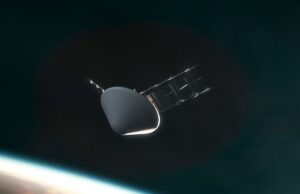 New Space Startup Lux Aeterna quer tornar os satélites reutilizáveis A render of Lux Aeterna's Delphi reusable satellite