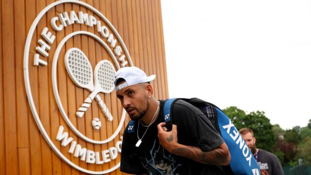Nick Kirgios de Wimbledon com lesão

