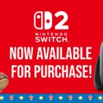 Nintendo Switch 2 agora disponível para compra on -line!