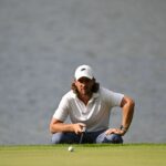 No antigo PGA Tour Pro Tommy Fleetwood's Travellers Championship 'Kriptonite' 2025 Choke