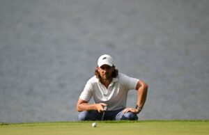 No antigo PGA Tour Pro Tommy Fleetwood’s Travellers Championship ‘Kriptonite’ 2025 Choke No antigo PGA Tour Pro Tommy Fleetwood's Travellers Championship 'Kriptonite' 2025 Choke