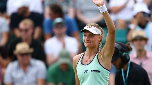 Nottingham Open 2025: Dayana Yastremska para enfrentar McCartney Kessler na final

