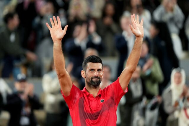 Novak Djokovic French Open