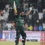 Novamente contra a proibição, o 3º T20i: Mohammed Harris atinge a garota como um paquistão branco Bangladesh