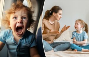 Nunca diga crianças tóxicas se você quiser que elas realmente ouçam e se comportem, de acordo com um psicólogo infantil Mãe assusta sua filha chorando.