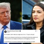O AOC responde às críticas quebradas de Trump sobre seus chamados sobre o impeachment dele: "Eu sou apenas uma garota estúpida"