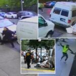 O Bercze Video reflete pedidos desesperados de observadores quando a vítima de atirar em Nova York morreu na rua: "Breathe"