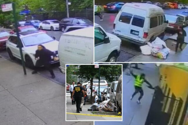 O Bercze Video reflete pedidos desesperados de observadores quando a vítima de atirar em Nova York morreu na rua: "Breathe"

