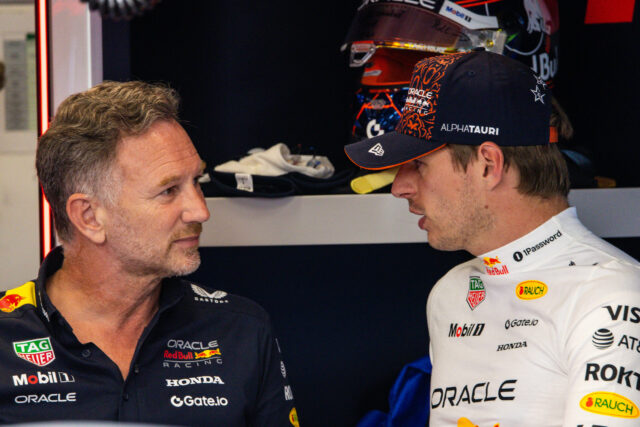O Bull Bull Bull quebra silenciosamente em Max Varstappen Future em meio a Mercedes Link

