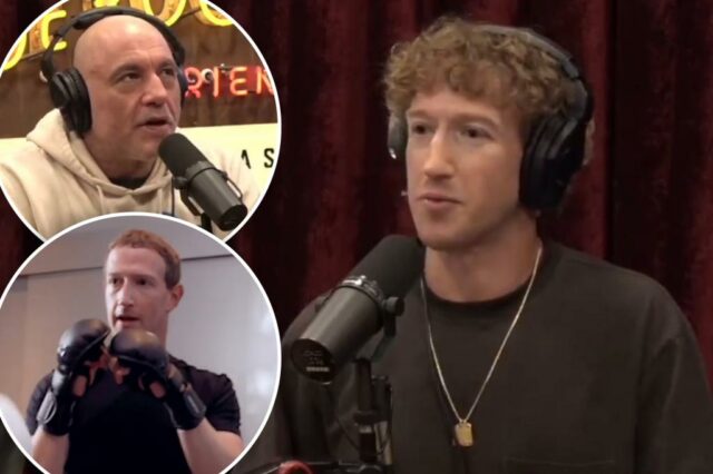 O CEO da Meta Mark Zuckerberg aterrorizado por funcionários do Joe Rogan Chat, Transformação em "Maga Mark": Relatório

