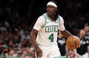 O Celtics envia as férias de Jrue para os Blazers para Simons de Anferse no comércio de sucesso O Celtics envia as férias de Jrue para os Blazers para Simons de Anferse no comércio de sucesso