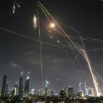 O Irã retalia contra Israel com um mamilo de foguete