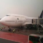 O Ministério dos Transportes disse que a cronologia da aparência de uma mensagem de ameaça de bomba nas companhias aéreas sauditas