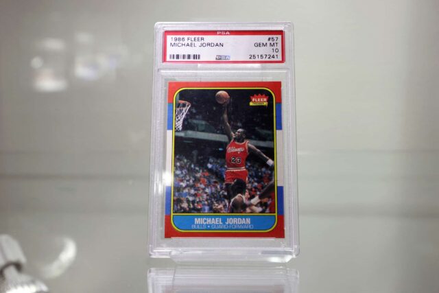 Michael Jordan Rookie NBA Card