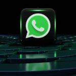 Terceira -Chat do WhatsApp vindo | Logotipo 3D estilizado