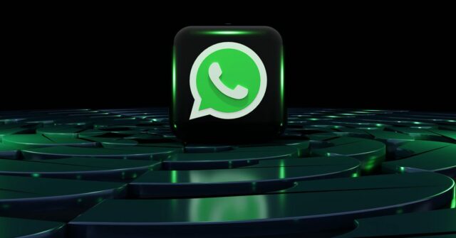 Terceira -Chat do WhatsApp vindo | Logotipo 3D estilizado