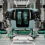 Zoox's new robotaxi production facility in Hayward, California