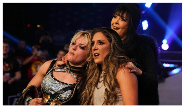 O antigo campeão feminino da AEW não foi limpo para luta livre (especial)

