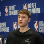 O basquete está em um dia antes do draft da NBA de 2025, fazendo um palpite em ousado sobre Cooper Flagg