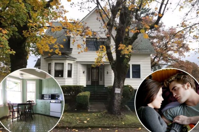 O casal gastou apenas US $ 360.000 nesta modesta casa em Oregon nos filmes "Twilight" - agora eles ganham US $ 140.000 por ano, alugando para fãs

