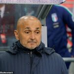O chefe da Itália, Luciano Spalletti