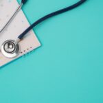 Stethoscope and a calendar. Doctor's appointment and service in the hospital.