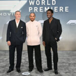O especialista em moda quebra a estréia do filme de porcas de F1 em Nova York