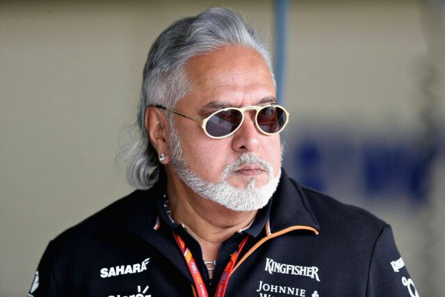 O ex -chefe da equipe indiano F1 Vijay Mallya, no nascimento da equipe "Force India" 

