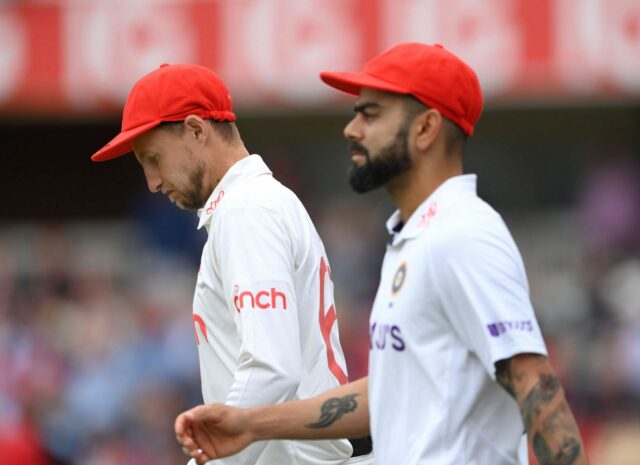 O ex -críquete britânico Joe Root e Virat Kohli foram selecionados em diferentes categorias entre a série de testes Eng vs Indi 2025

