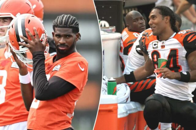 O ex -receptor da NFL afirma que Shedeur Sanders já está baixo no gráfico de profundidade do QB Browns

