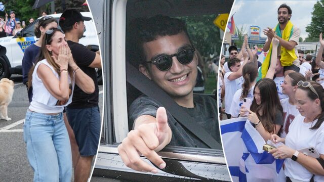 O ex -refém do Hamas Edan Alexander retorna a uma recepção heróica em Nova Jersey

