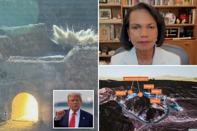 O ex -secretário do Estado de Condoleezza Rice nos chama de ataques na "Arrow in the ombro" do Irã para a credibilidade americana

