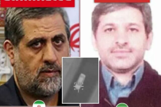 O exército israelense afirma que matou 2 comandantes iranianos da Guarda Revolucionária


