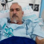 David Mason (foto), 54, teve a sorte de sobreviver ao ataque de sexta -feira a Haifa, no norte de Israel