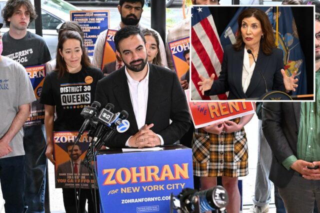 O governador Hochul interrompe o imposto do Zohran Mamdani sobre Rich, admite que os custos estão levando Nyers a "Palm Beach"

