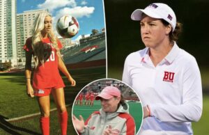 O jogador de futebol da Universidade de Boston acusa o assistente do treinador de assédio sexual após as alegações de Alex Cooper O jogador de futebol da Universidade de Boston acusa o assistente do treinador de assédio sexual após as alegações de Alex Cooper