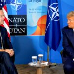O líder da OTAN elogia Trump por "passos decisivos" no Irã